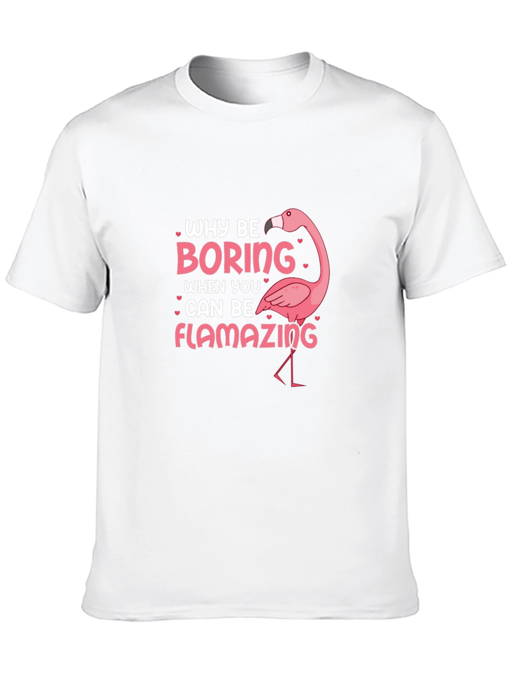 Camiseta Negra con Diseño de Flamenco Flamazing