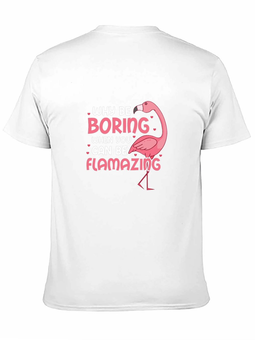 Camiseta Negra con Diseño de Flamenco Flamazing