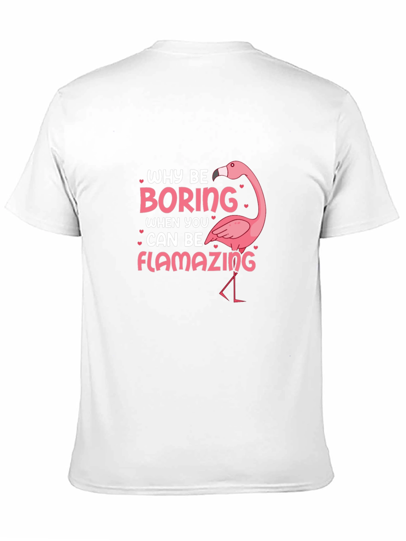 Camiseta Negra con Diseño de Flamenco Flamazing