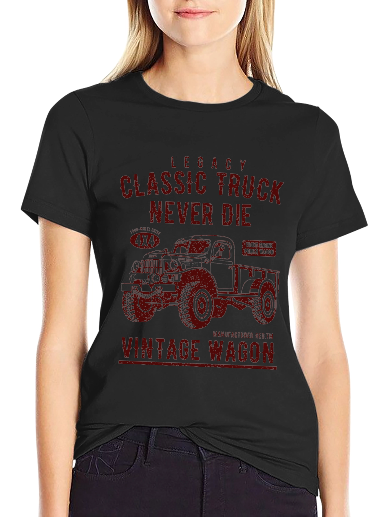 Camiseta Clásica Camioneta Vintage - Legado y Estilo