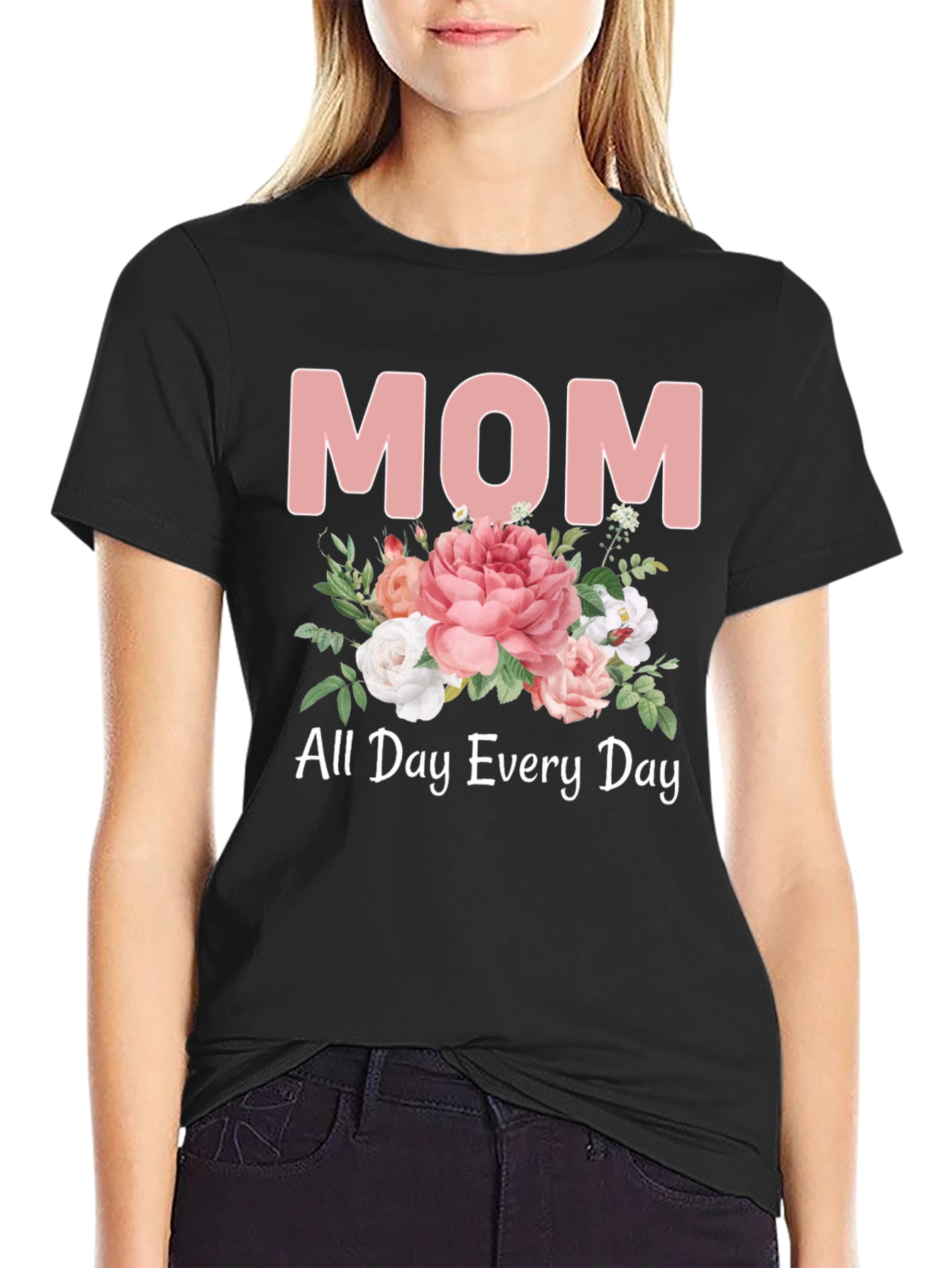 Camiseta Mamá Flores - Regalo Día de la Madre