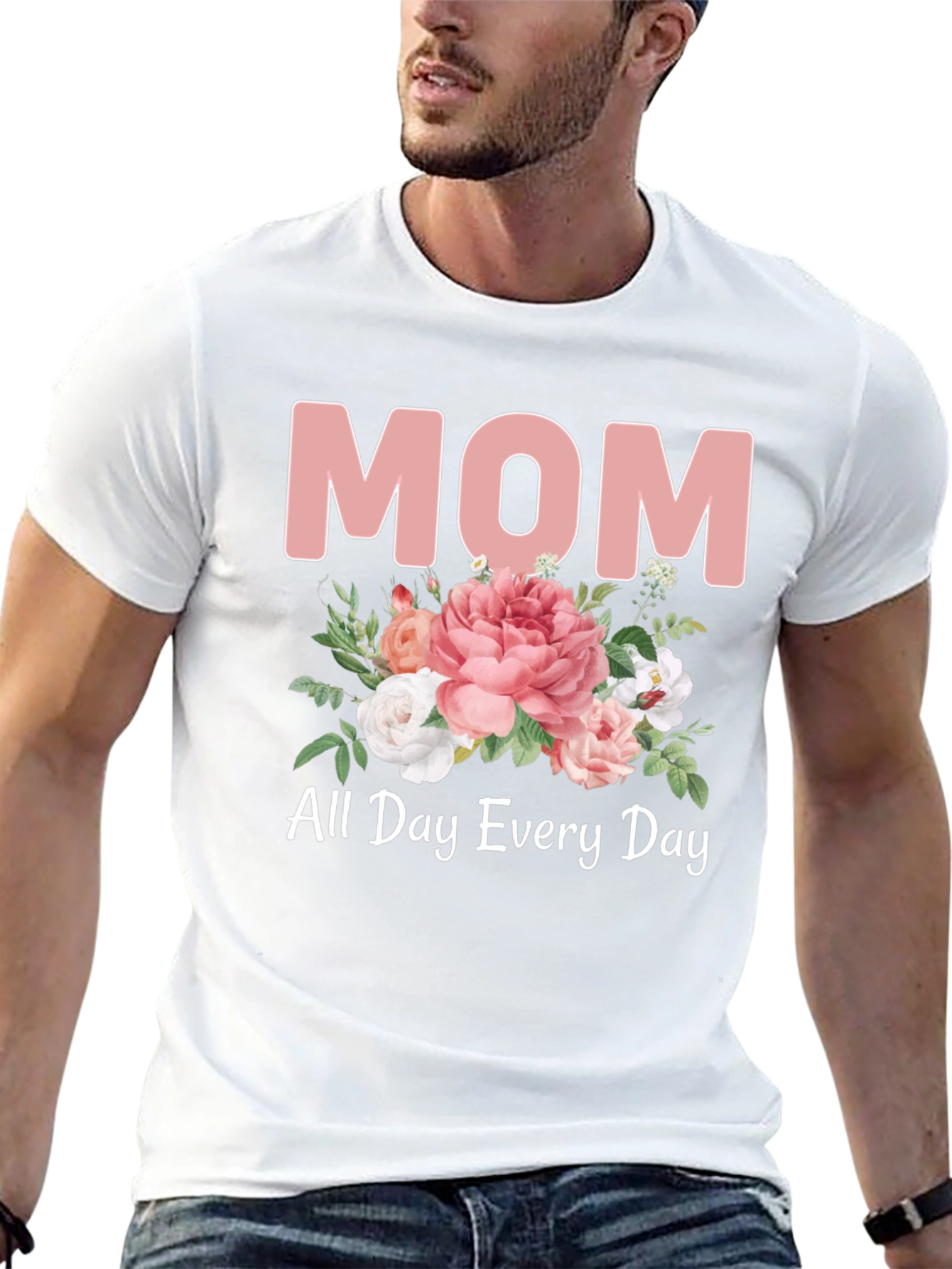 Camiseta Mamá Flores - Regalo Día de la Madre