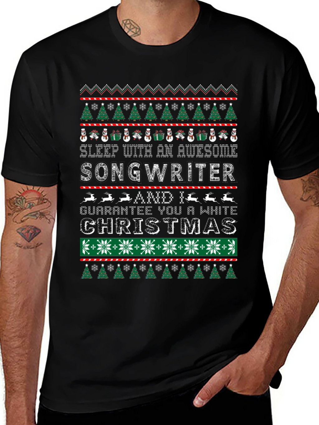 Camiseta Navideña Songwriter