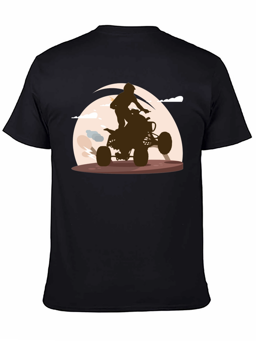 Camiseta Negra ATV Rider