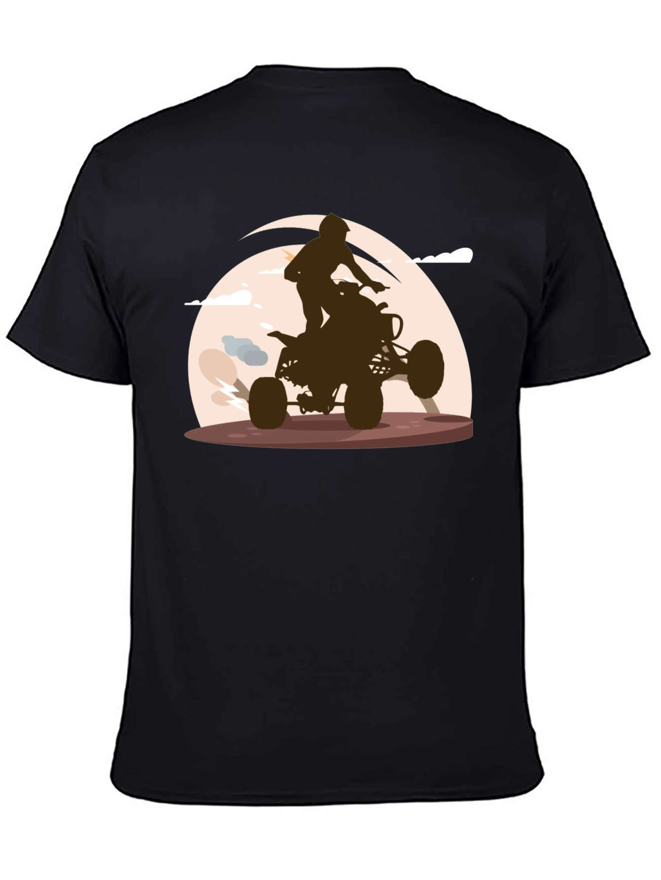 Camiseta Negra ATV Rider