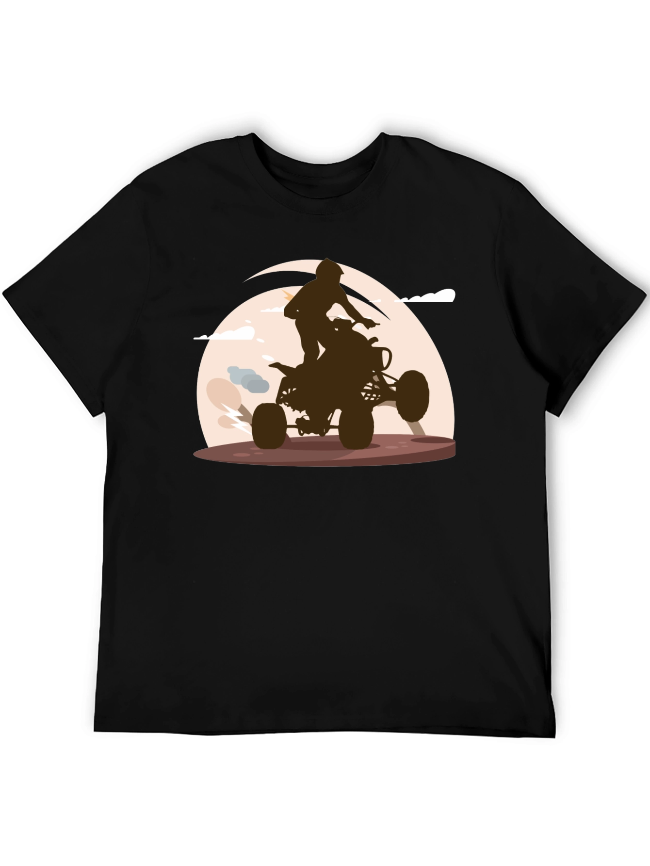 Camiseta Negra ATV Rider