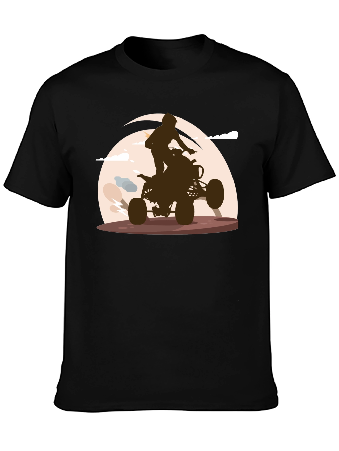 Camiseta Negra ATV Rider