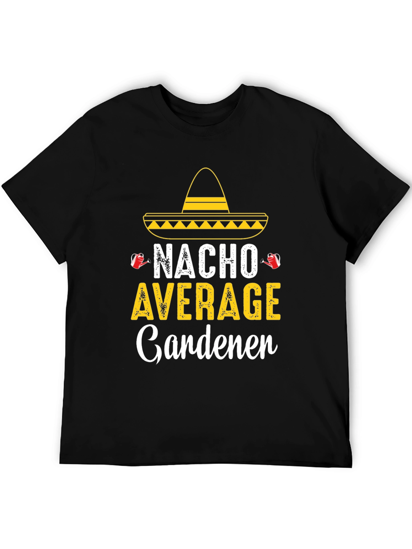 Camiseta Divertida Jardinería - Nacho Average Gardener