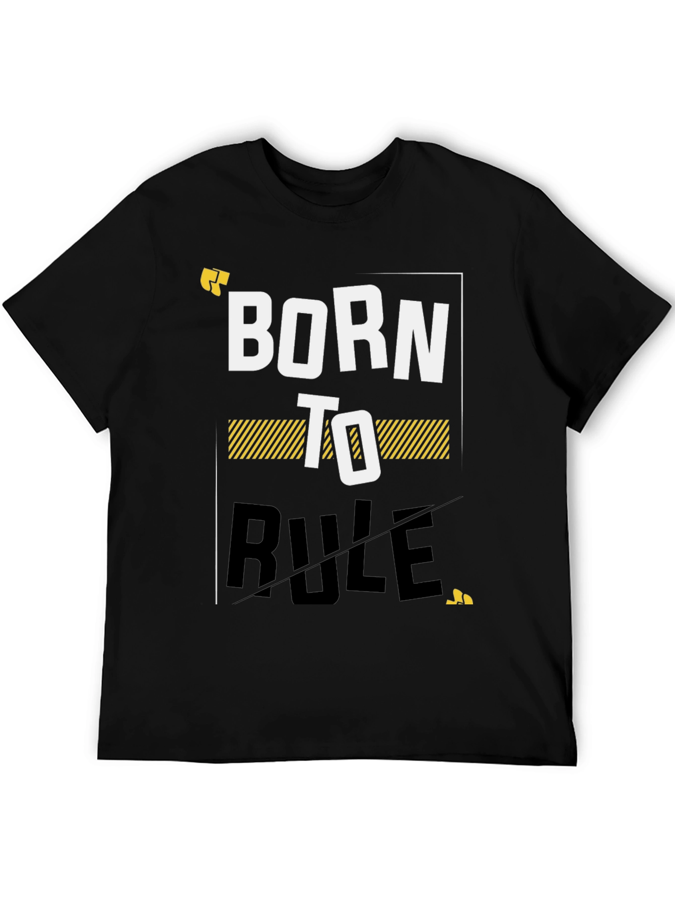Camiseta Negra - Born to Rule