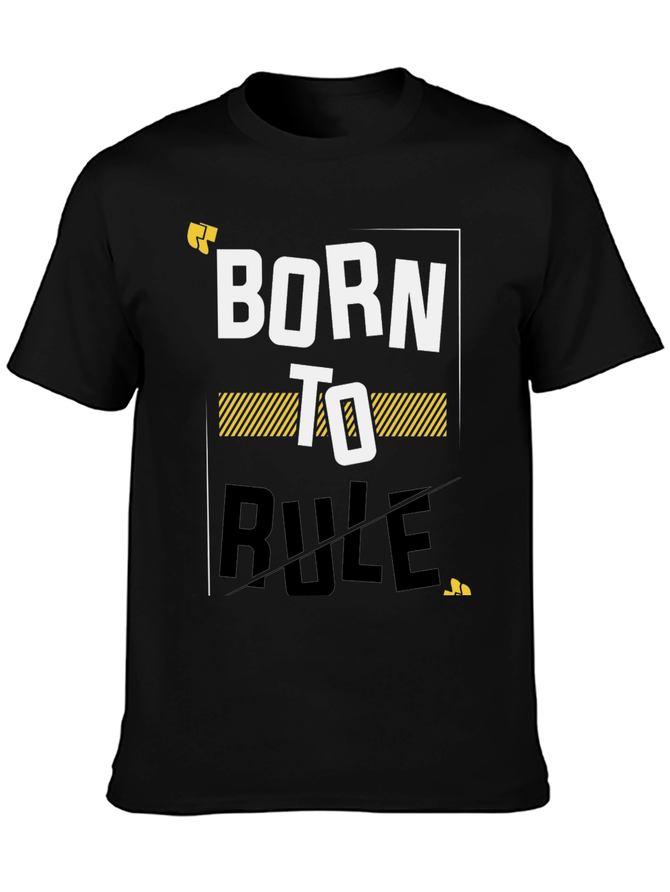 Camiseta Negra - Born to Rule