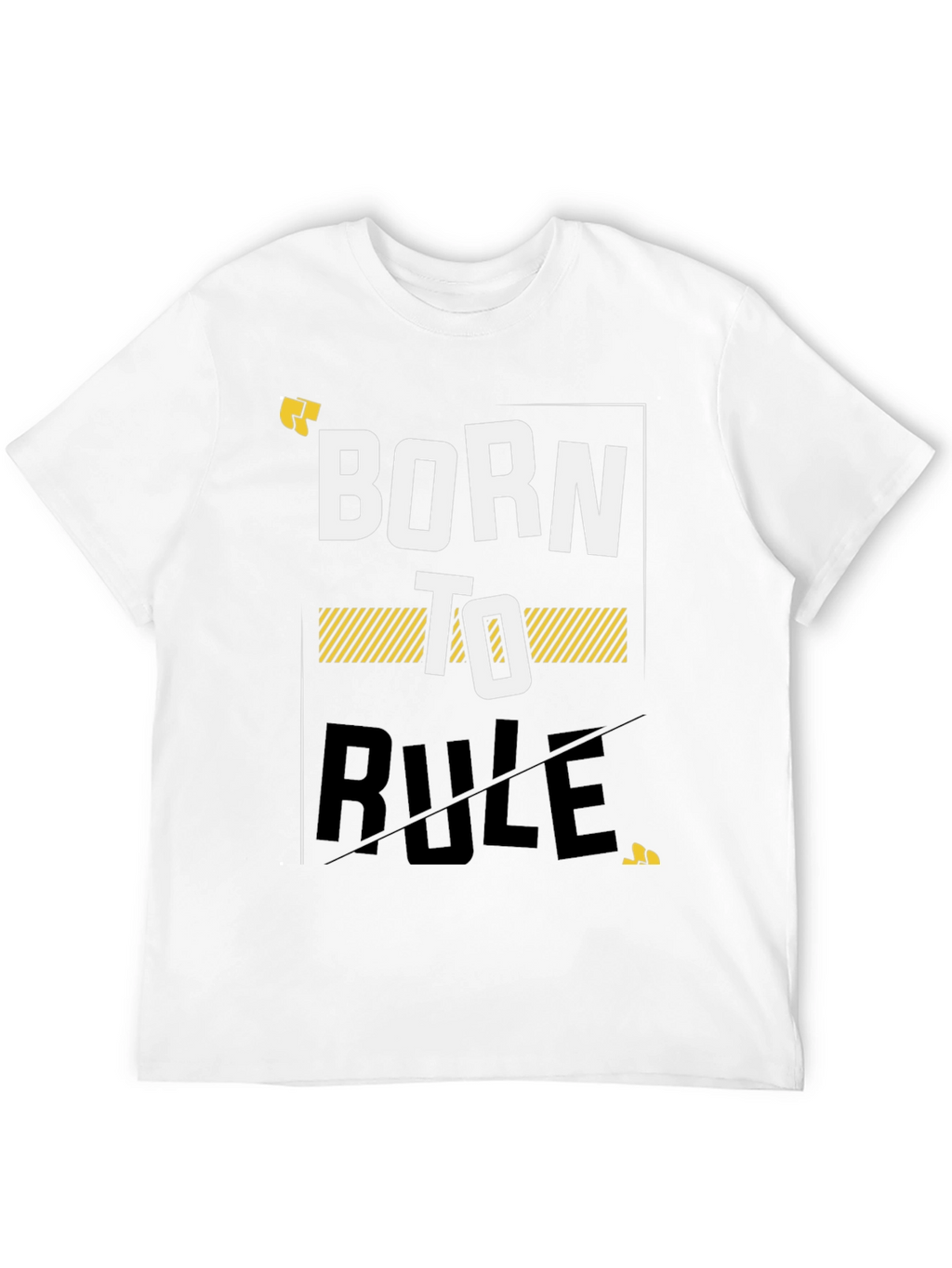 Camiseta Negra - Born to Rule