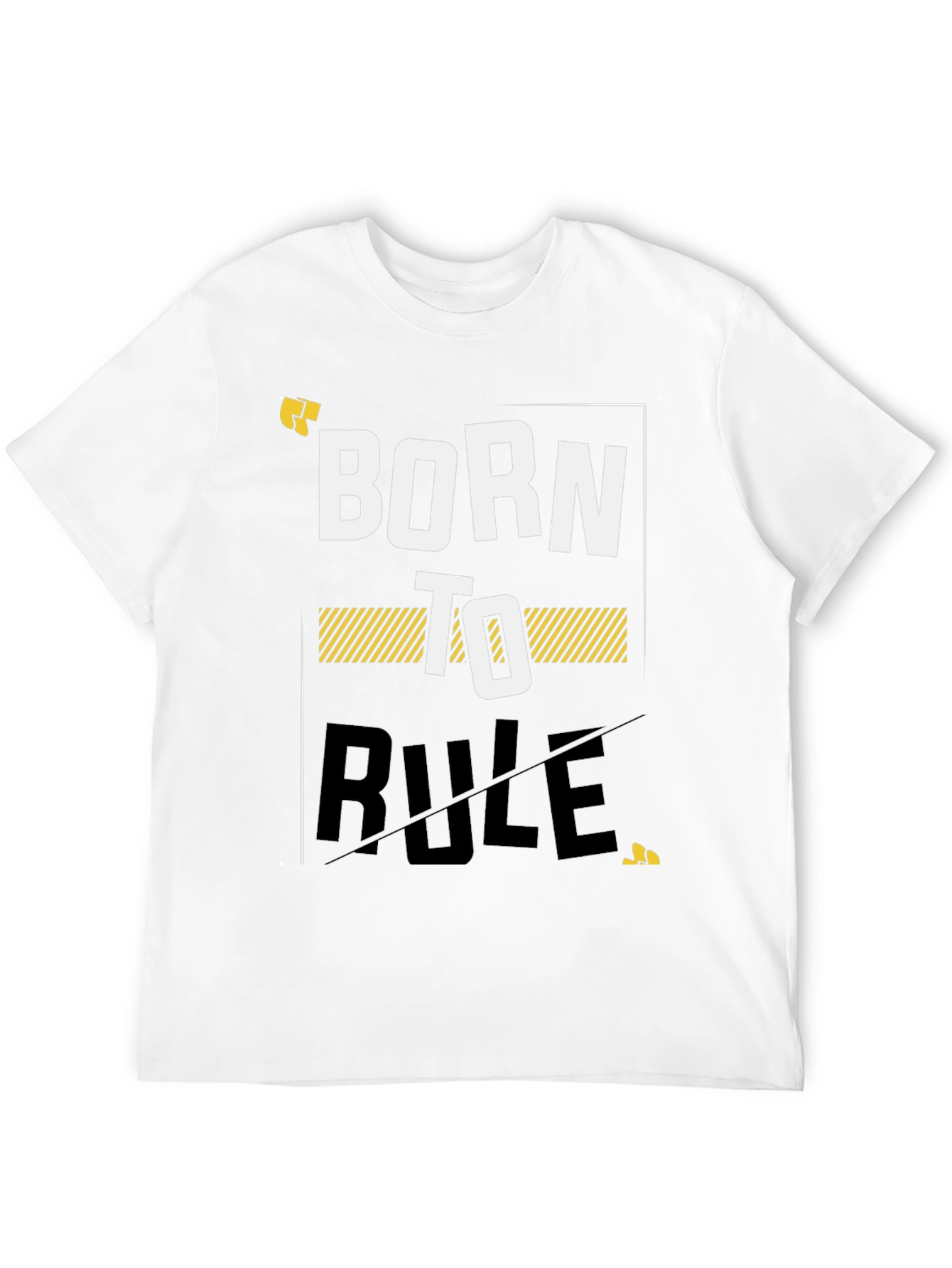 Camiseta Negra - Born to Rule