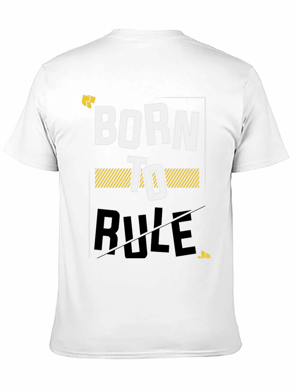 Camiseta Negra - Born to Rule