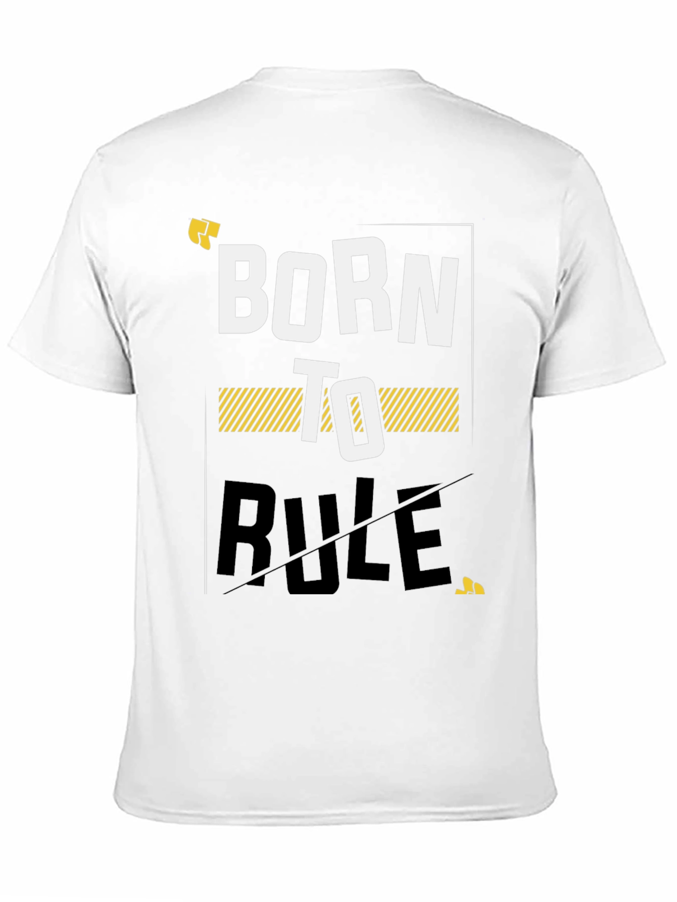 Camiseta Negra - Born to Rule