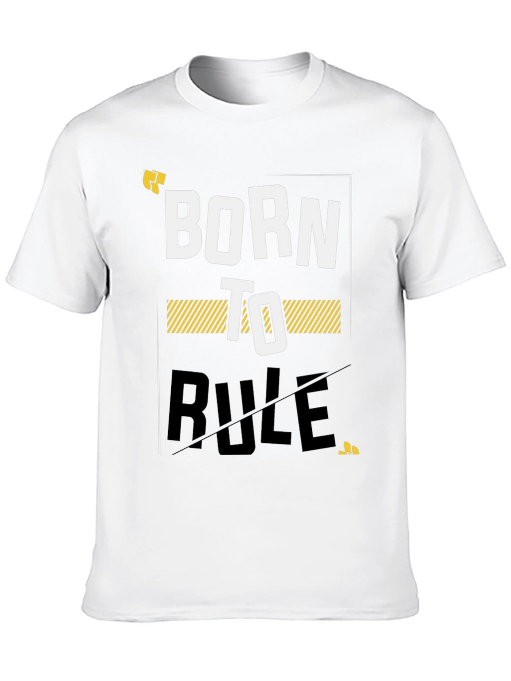 Camiseta Negra - Born to Rule