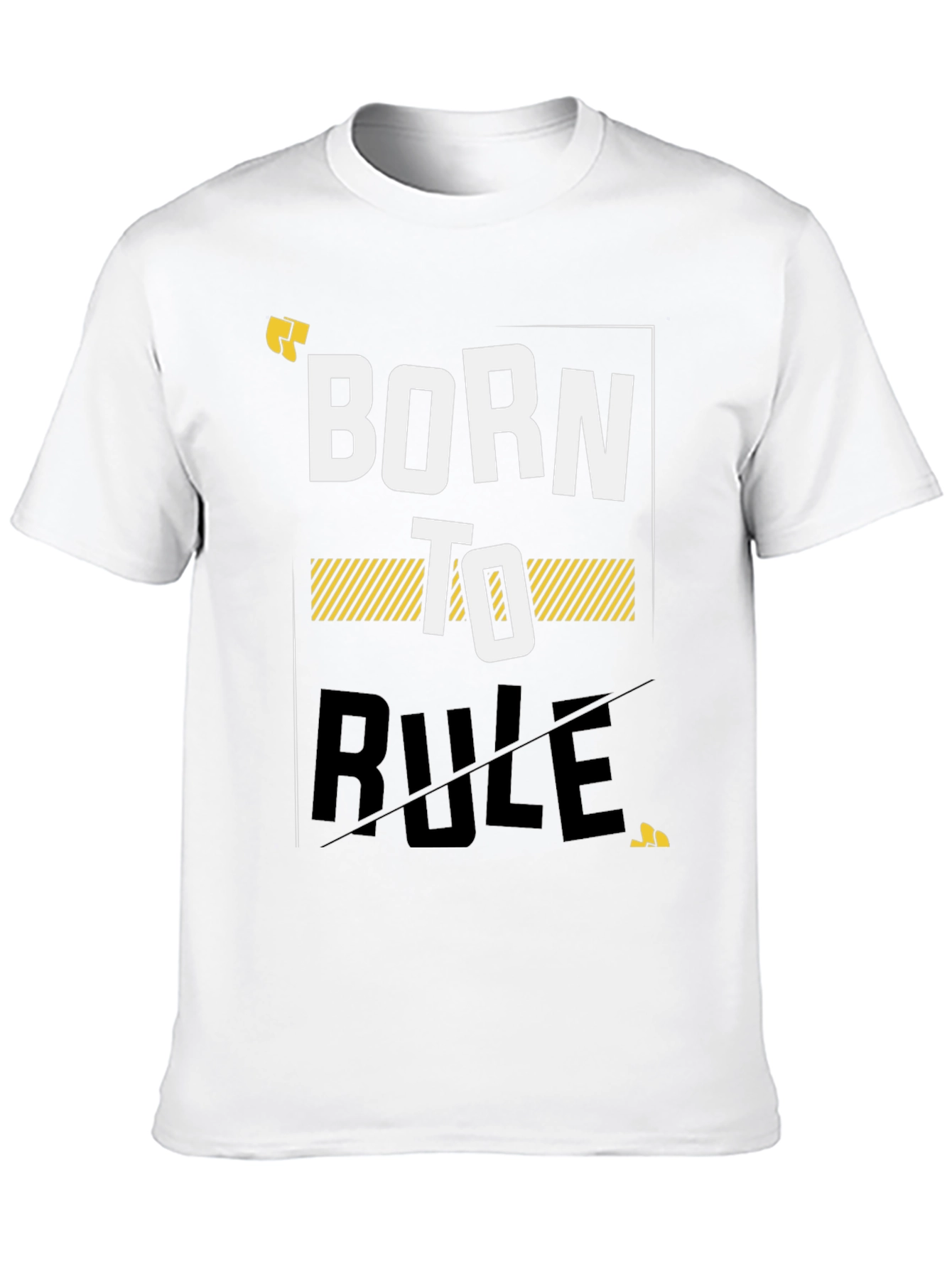 Camiseta Negra - Born to Rule