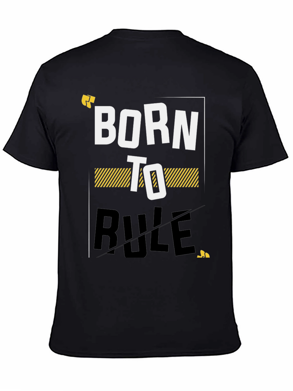 Camiseta Negra - Born to Rule