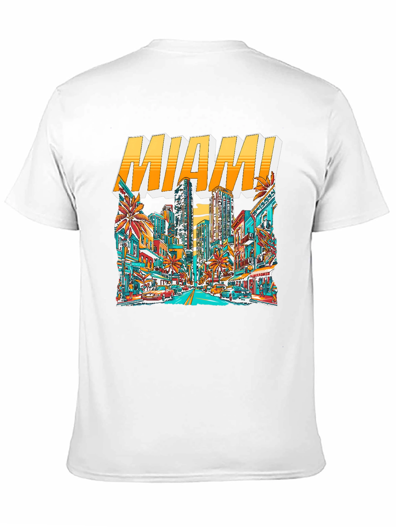 Camiseta Miami Retro Vintage