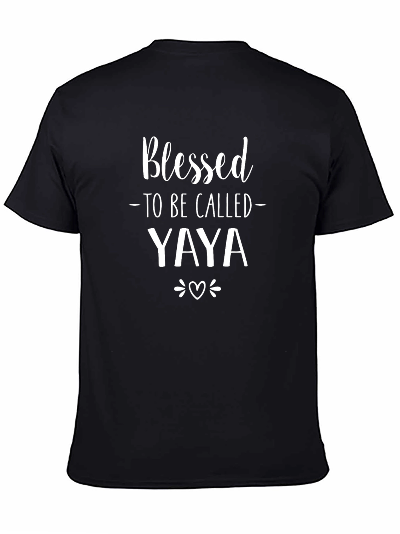 Camiseta Negra Blessed Yaya