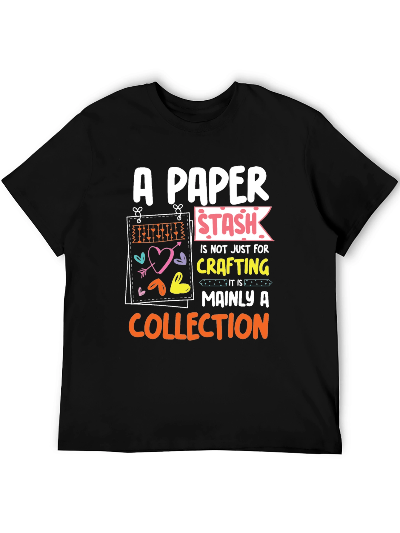 Camiseta Negra A Paper Stash