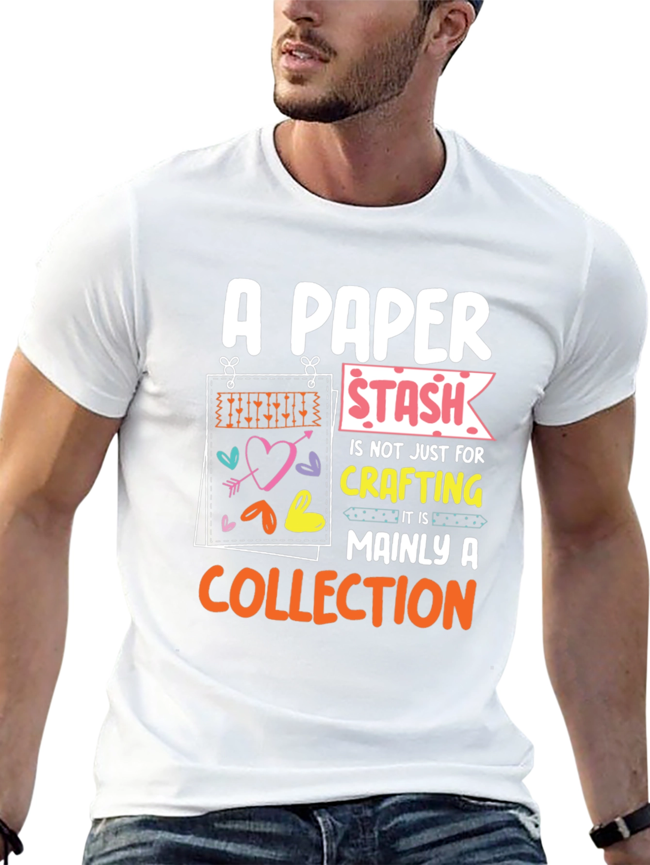 Camiseta Negra A Paper Stash