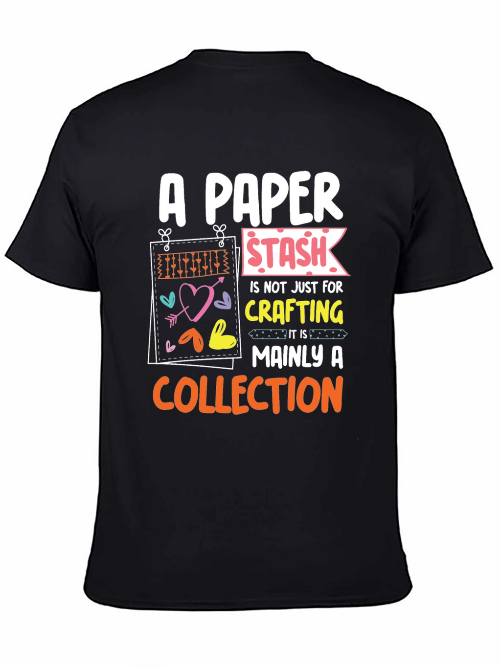 Camiseta Negra A Paper Stash