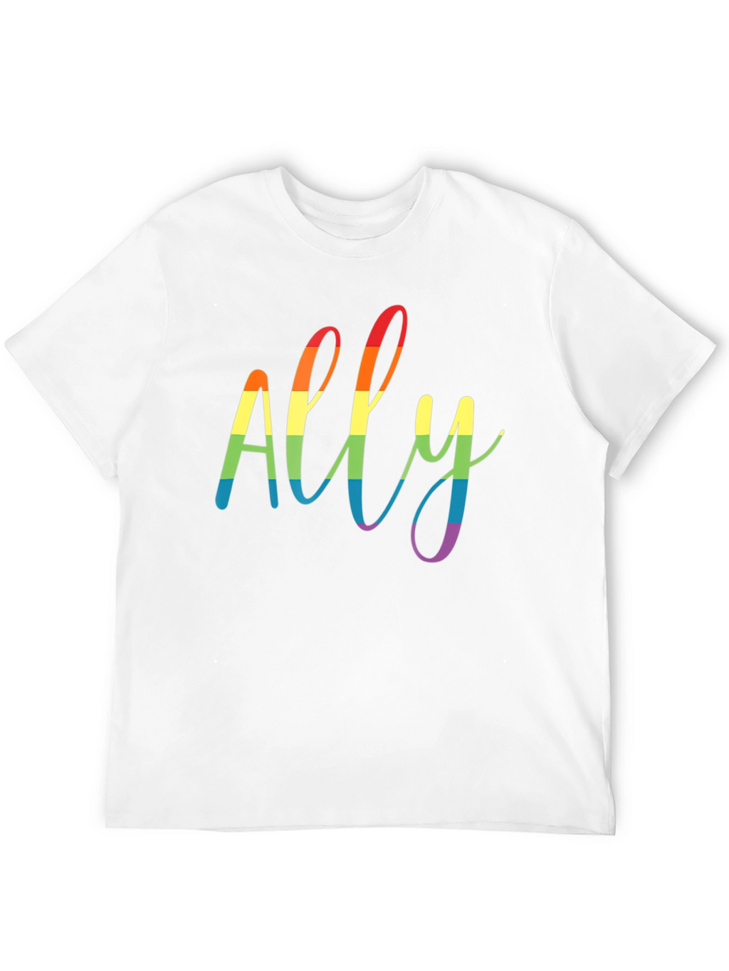 Camiseta Negra Ally Orgullo LGBTQ+