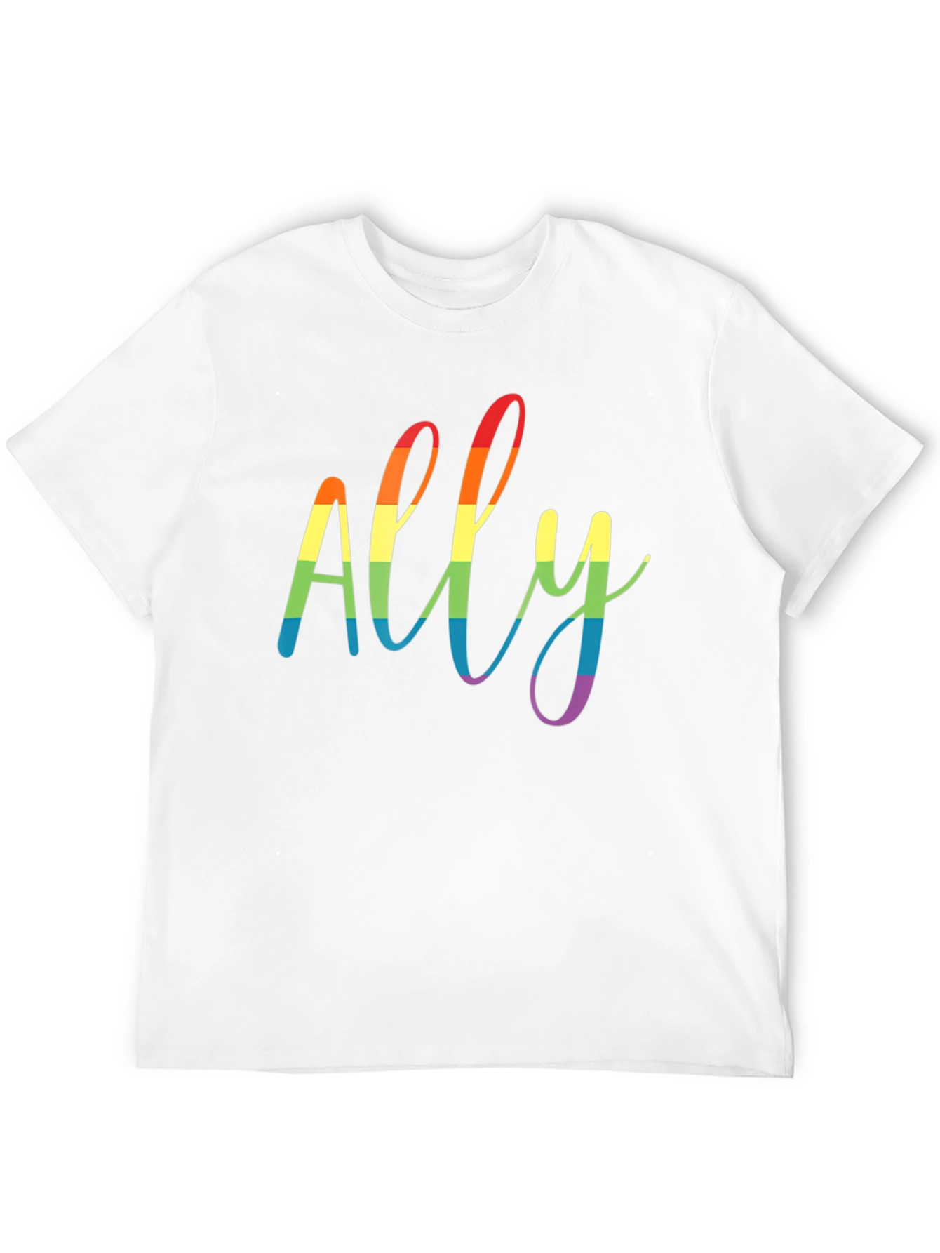 Camiseta Negra Ally Orgullo LGBTQ+