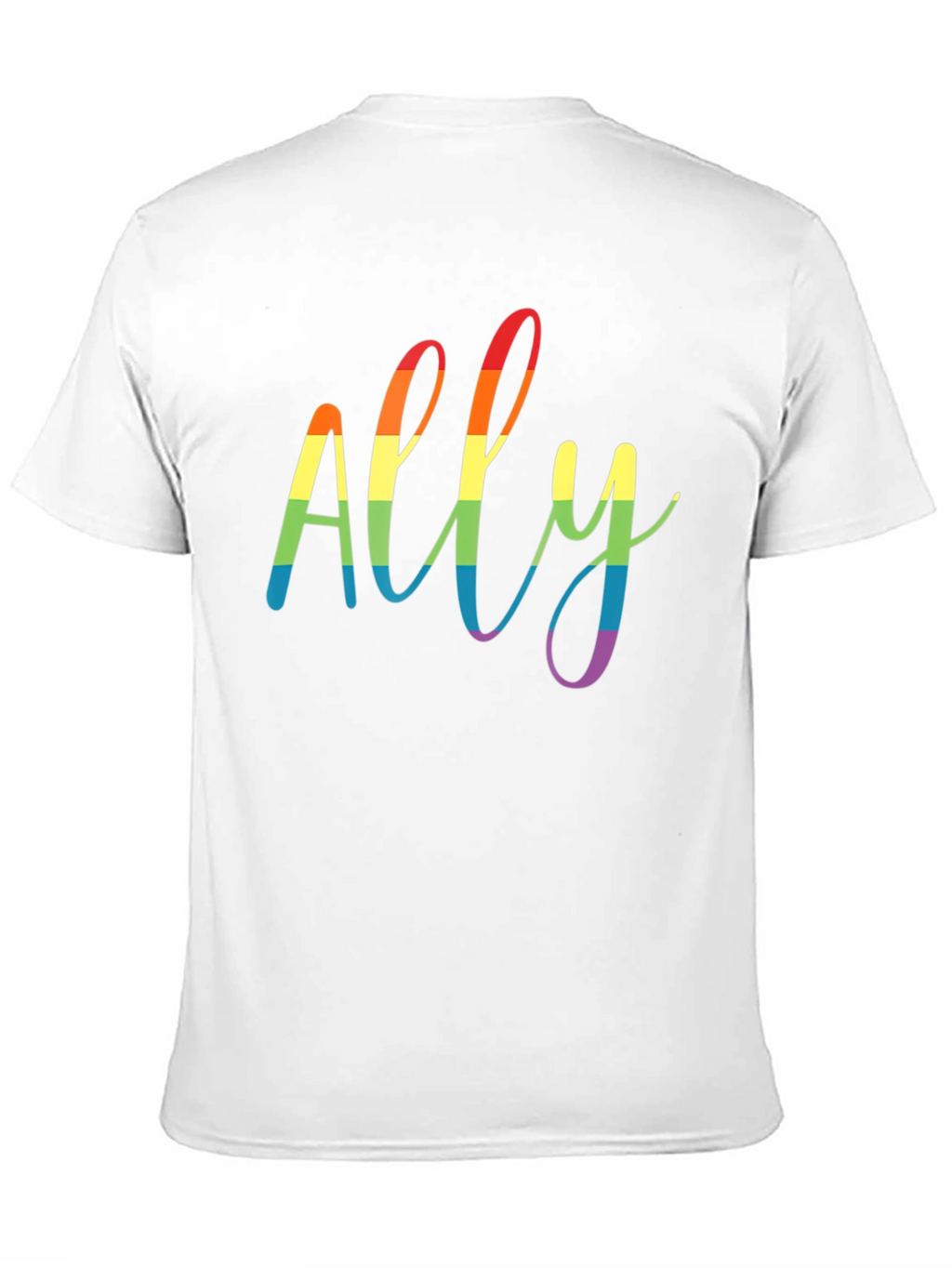 Camiseta Negra Ally Orgullo LGBTQ+