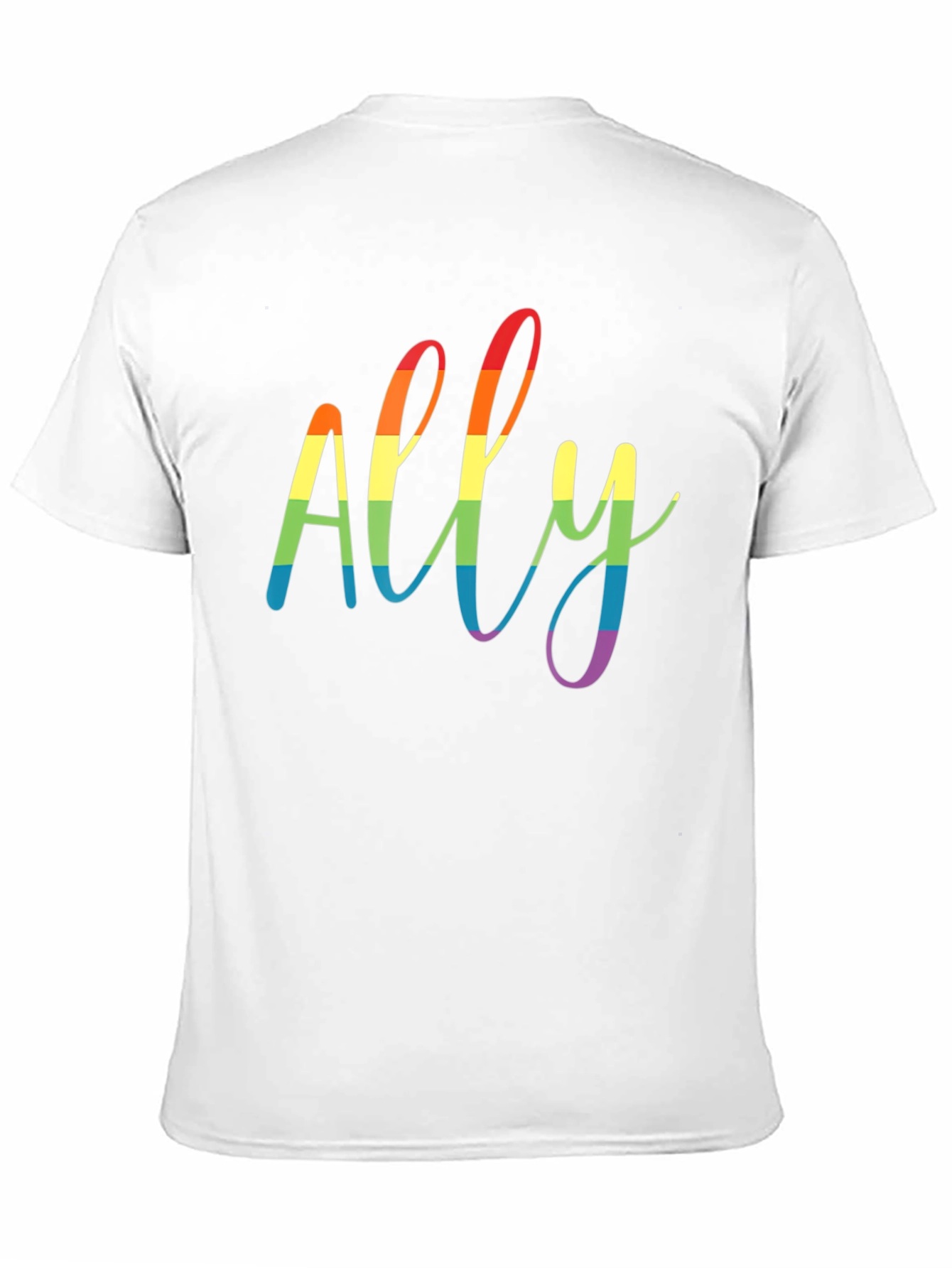 Camiseta Negra Ally Orgullo LGBTQ+