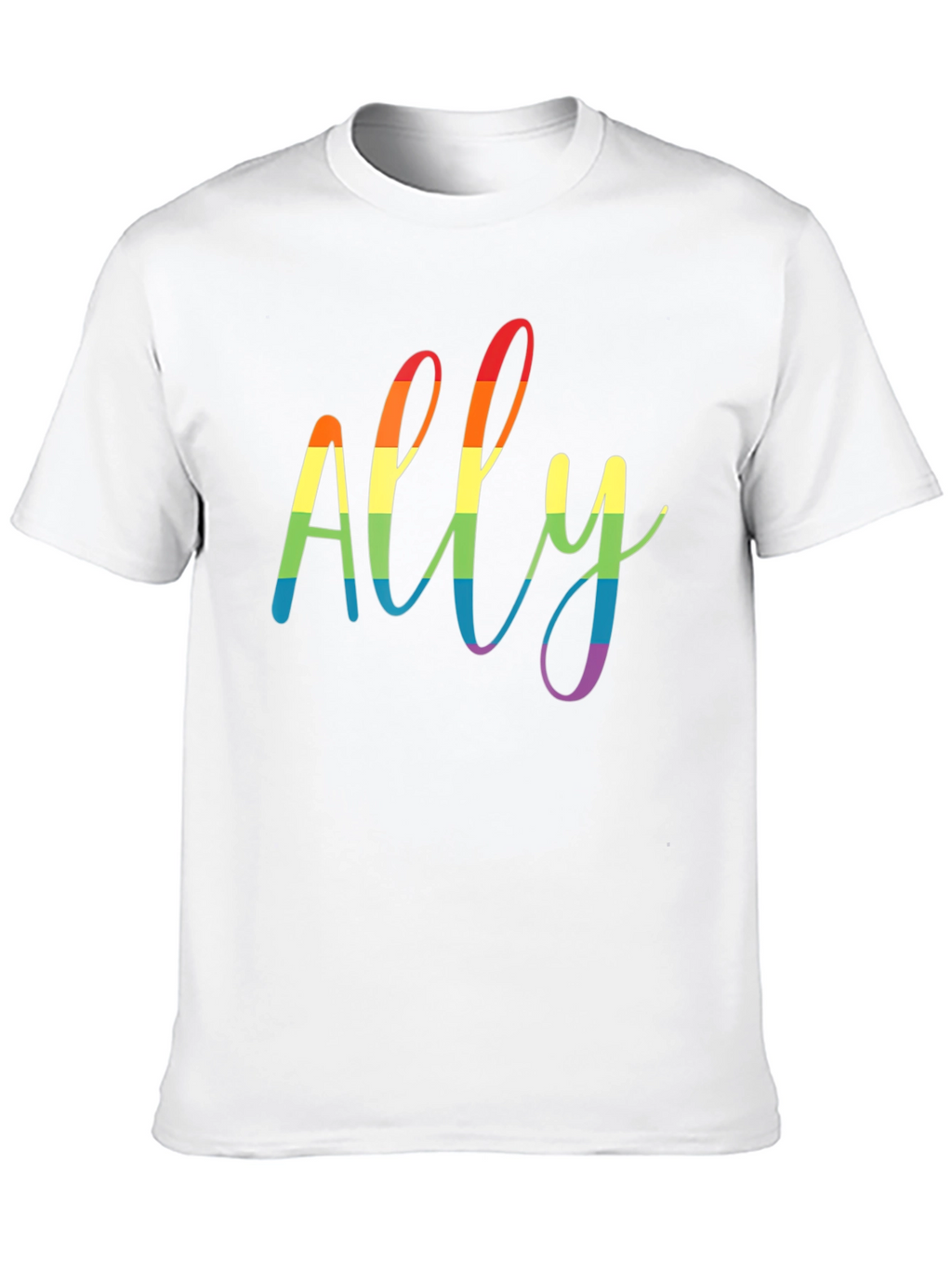 Camiseta Negra Ally Orgullo LGBTQ+