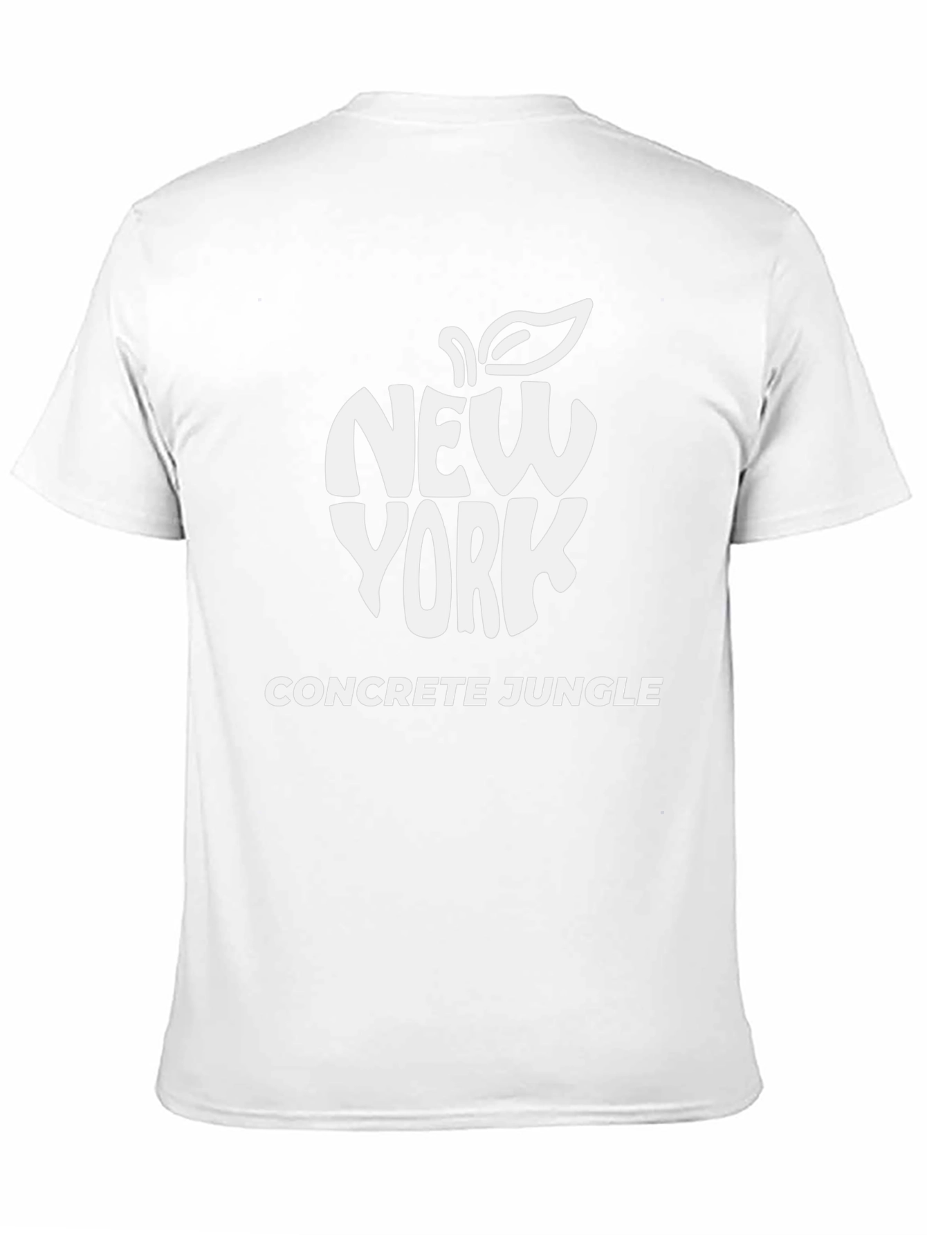 Camiseta Hombre New York Concrete Jungle Negra