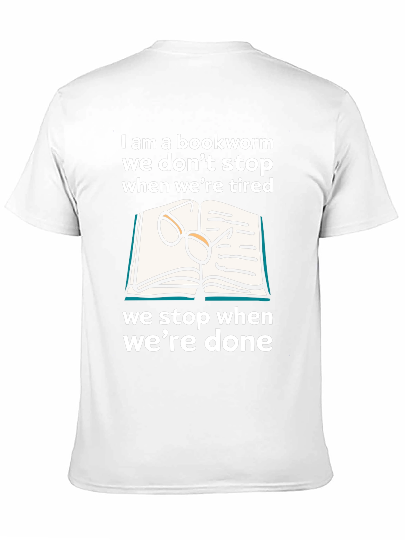 Camiseta Negra Bookworm: Lectura Sin Fin
