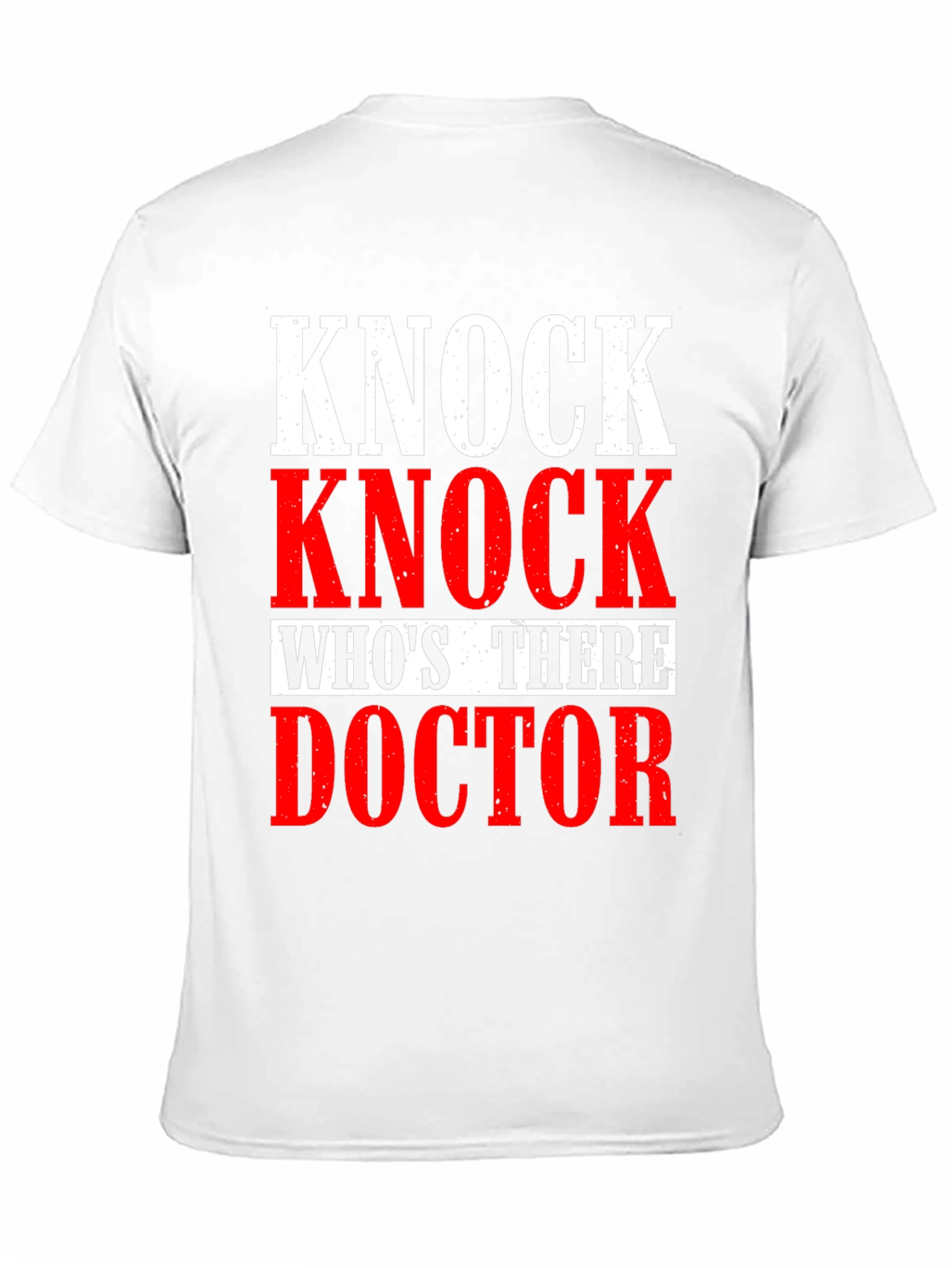 Camiseta Humorística: ¡Knock Knock! ¿Quién está ahí?