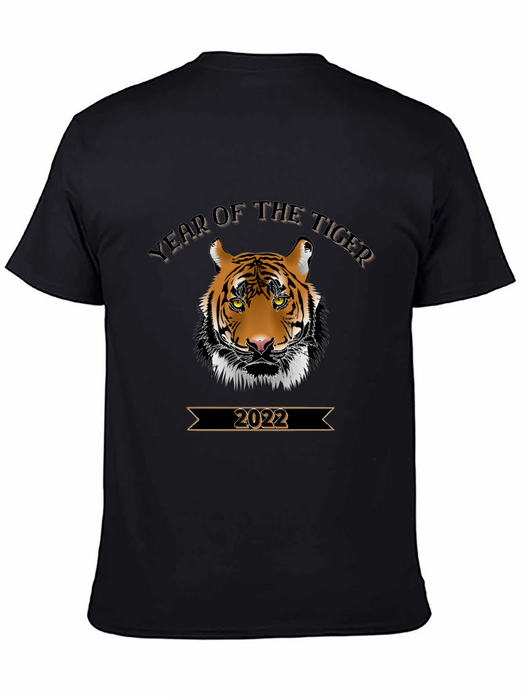 Camiseta Negra Año del Tigre 2022