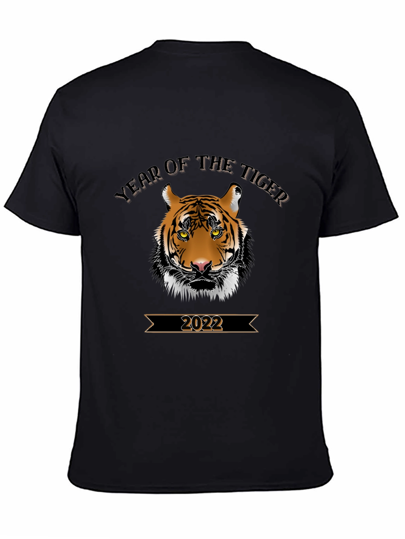 Camiseta Negra Año del Tigre 2022