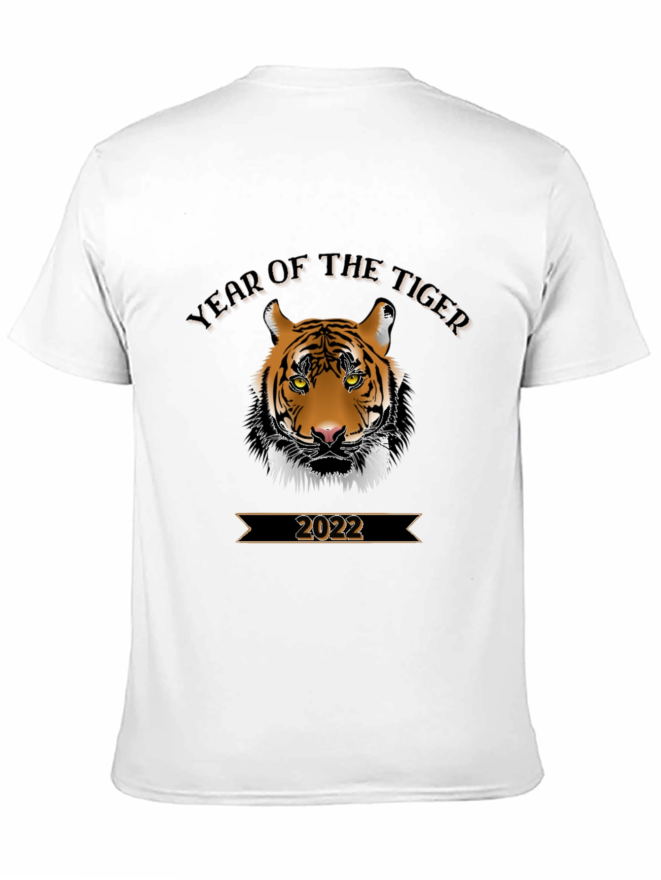 Camiseta Negra Año del Tigre 2022