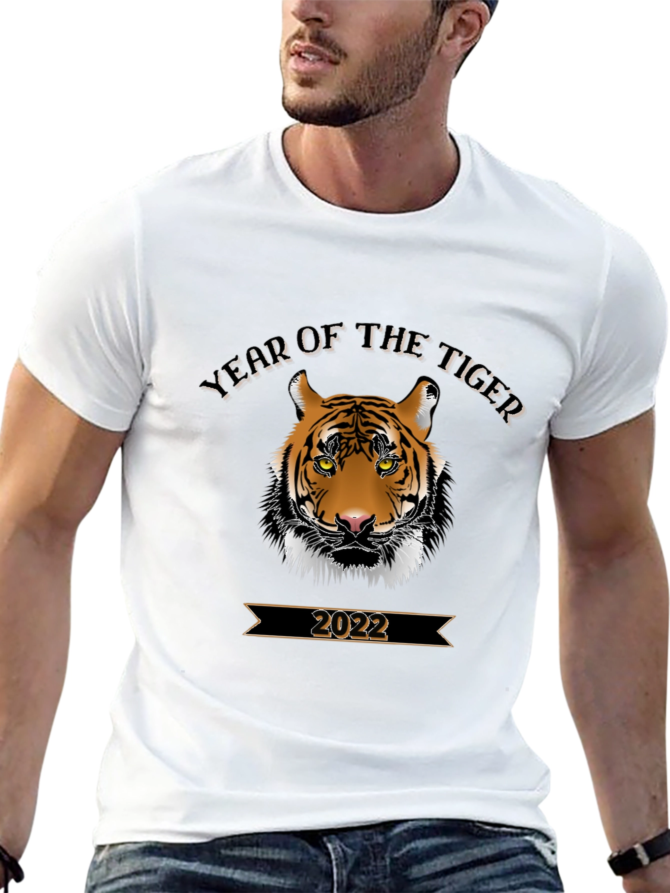Camiseta Negra Año del Tigre 2022