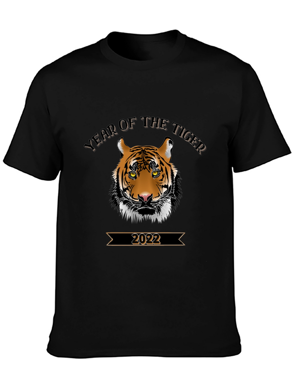 Camiseta Negra Año del Tigre 2022