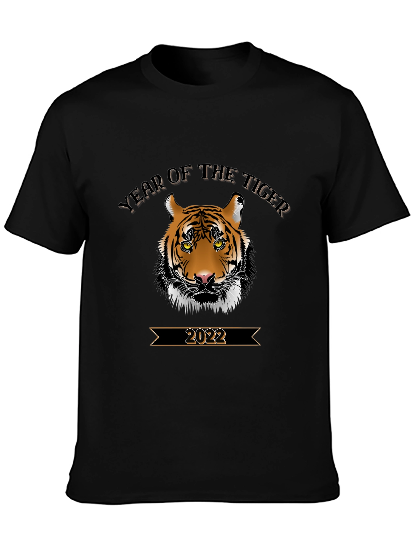 Camiseta Negra Año del Tigre 2022