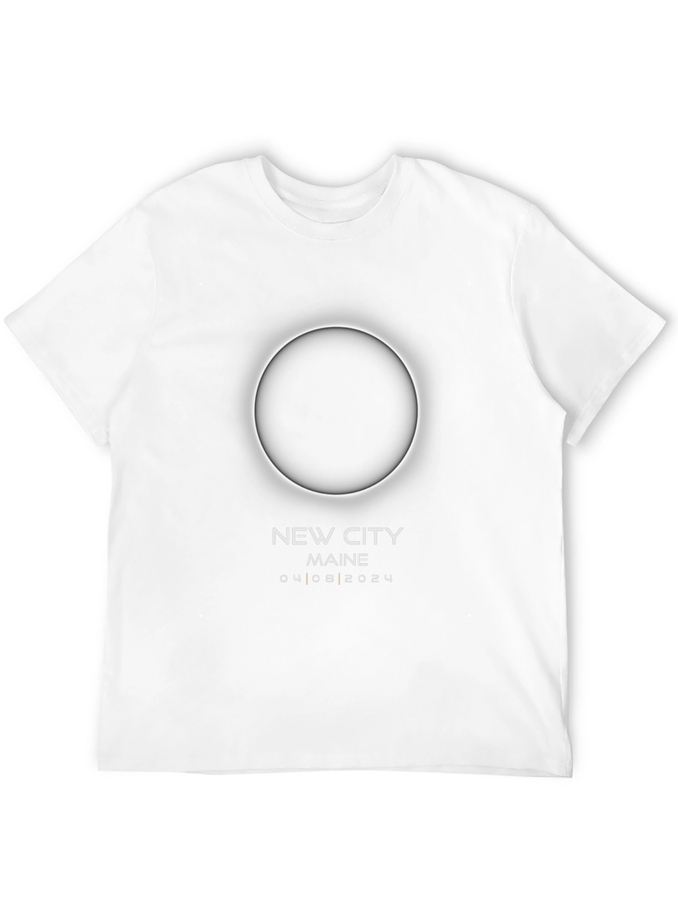 Camiseta Eclipse Solar 2024 - New City Maine