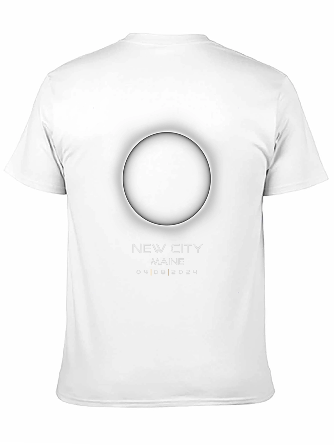 Camiseta Eclipse Solar 2024 - New City Maine