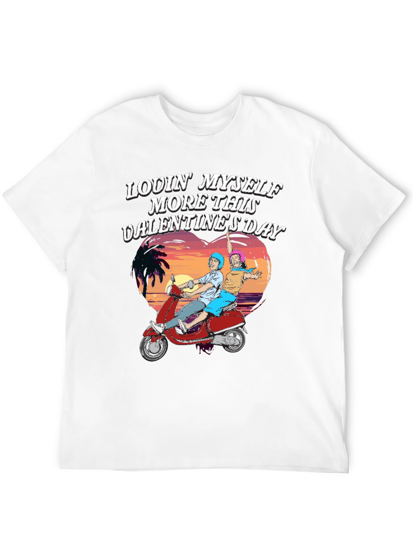 Camiseta Lovin Myself Valentines Day