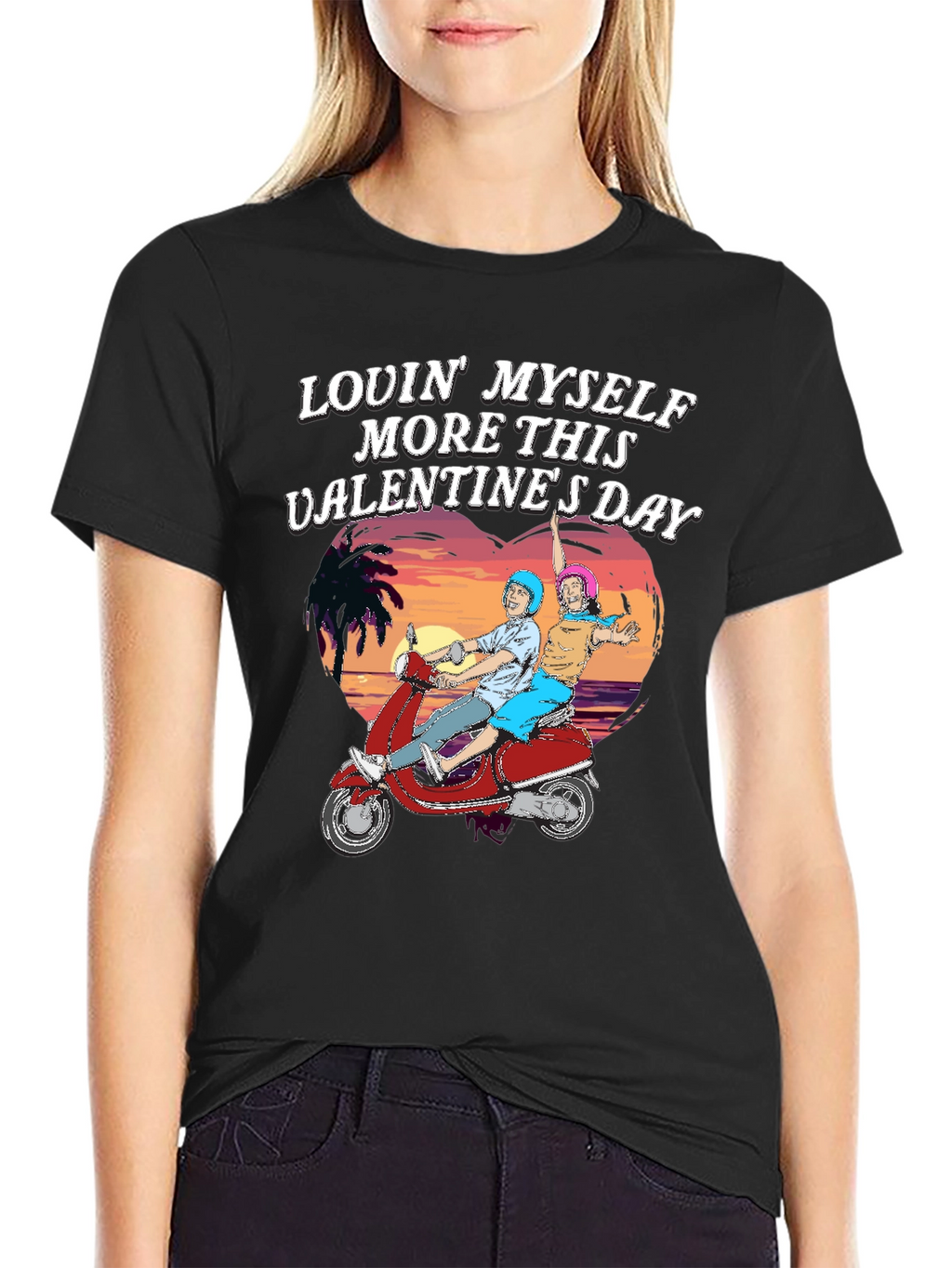 Camiseta Lovin Myself Valentines Day