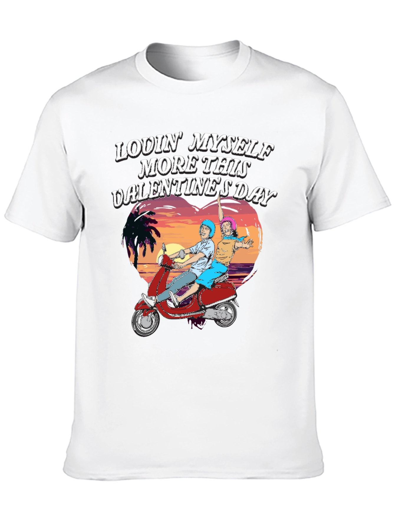 Camiseta Lovin Myself Valentines Day