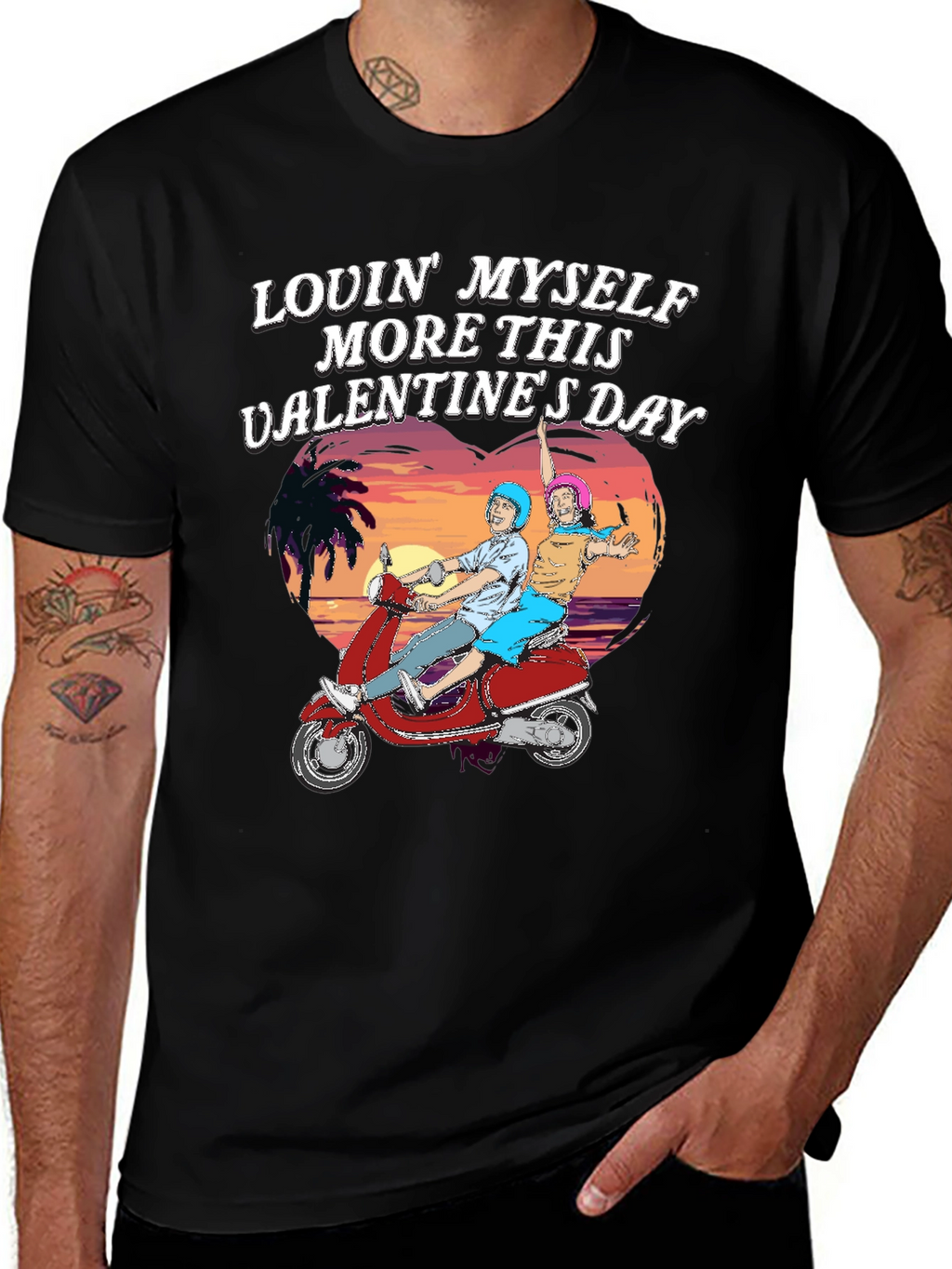 Camiseta Lovin Myself Valentines Day