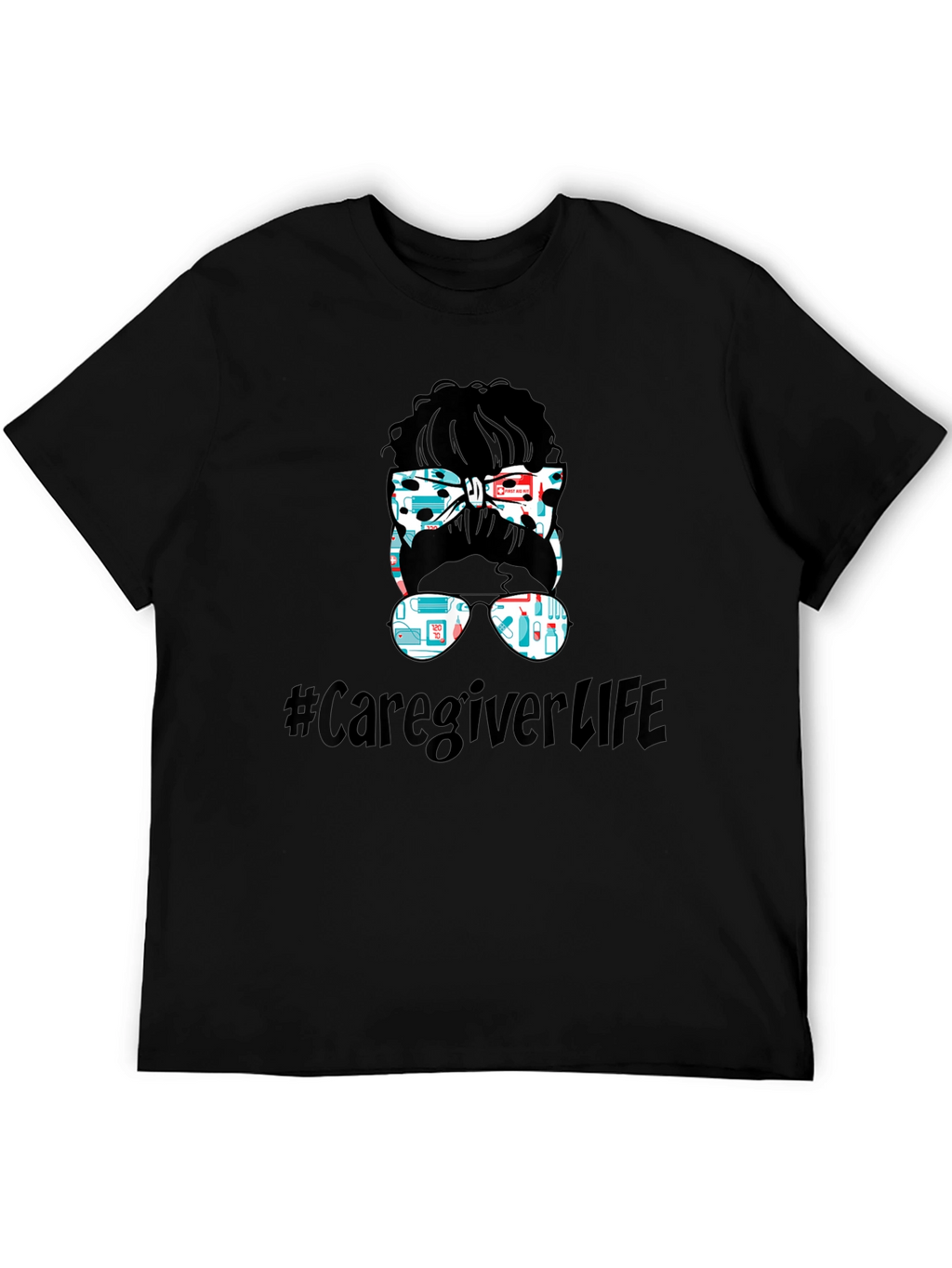 Camiseta #CaregiverLife para Cuidadores