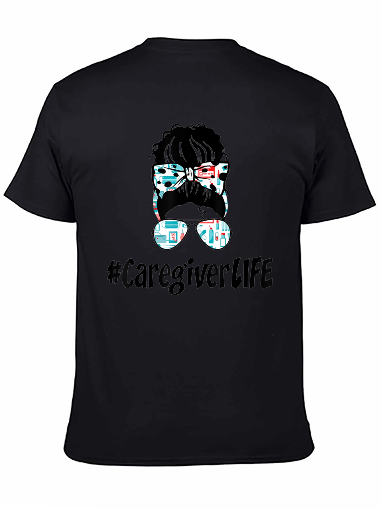 Camiseta #CaregiverLife para Cuidadores