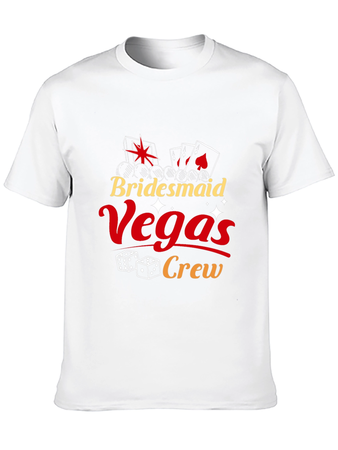 Camiseta Bridesmaid Vegas Crew Negra