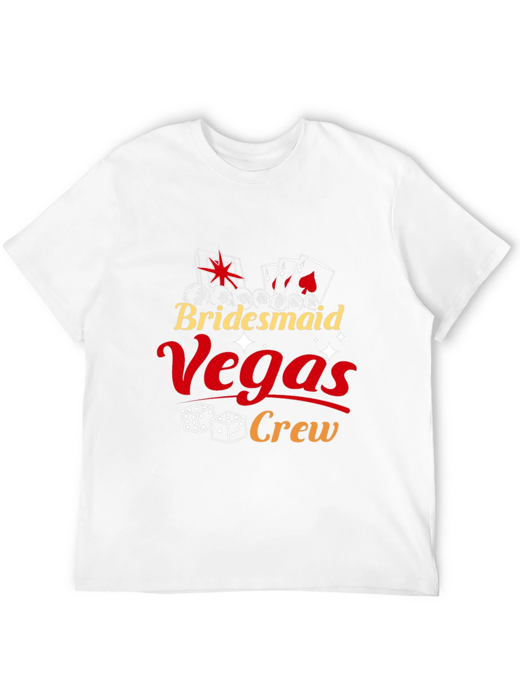Camiseta Bridesmaid Vegas Crew Negra